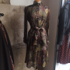 Tunique ou sur-robe soie Louis Feraud vintage