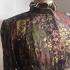 Tunique ou sur-robe soie Louis Feraud vintage