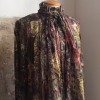 Tunique ou sur-robe soie Louis Feraud vintage