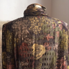 Tunique ou sur-robe soie Louis Feraud vintage