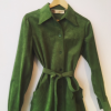 Robe Pierre Balmain vintage suedine T40