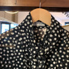 Blouse LANVIN vintage pois