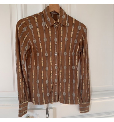 Chemise CELINE vintage chaine