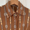 Chemise CELINE vintage chaine