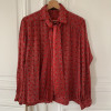 Blouse Louis Feraud vintage imprimé cachemire