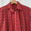 Blouse Louis Feraud vintage imprimé cachemire