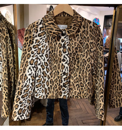Veste léopard Cheap and Chic Moschino