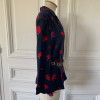 Chemise/Veste soie vintage Ted Lapidus