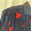 Chemise/Veste soie vintage Ted Lapidus