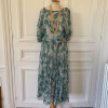 Robe Cacharel vintage mousseline de soie T38