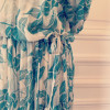 Robe Cacharel vintage mousseline de soie T38