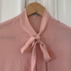 Blouse Jean Patou soie lavallière