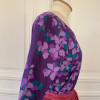 Blouse Yves Saint Laurent vintage imprimée fleurs