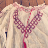 Blouse vintage roumaine size S