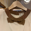 Blouse Celine vintage soie noeud taille 38