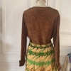 Blouse vintage Valentino leopard soie