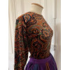 Top Irié vintage imprimé cachemire TS