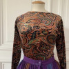 Top Irié vintage imprimé cachemire TS