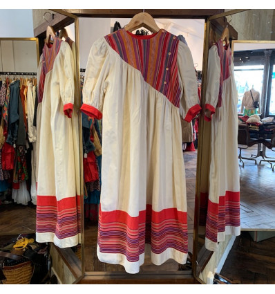 Robe vintage Anastasia folk TS