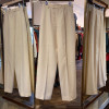 Pantalon Saint Laurent vintage laine écru TS/38