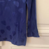 Blouse Saint-Laurent vintage coeurs soie