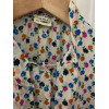 Blouse Saint-Laurent vintage fleurs 70s TS