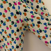 Blouse Saint-Laurent vintage fleurs 70s TS