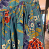Jupe Anastasia vintage imprimé floral bleue