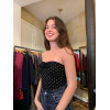 Bustier Emanuel Ungaro vintage lamé TS