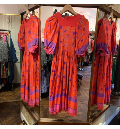Robe Anastasia vintage T36 boheme
