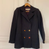Blazer Saint-Laurent vintage marine T38